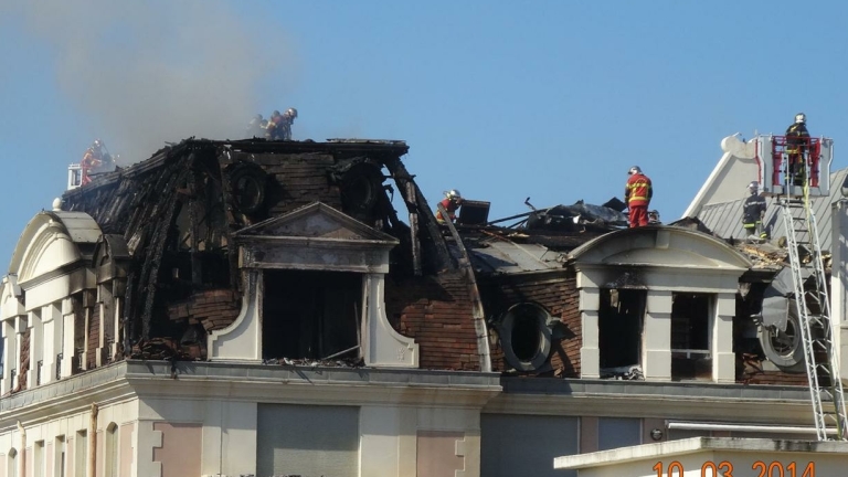 Incendie st jean de luz