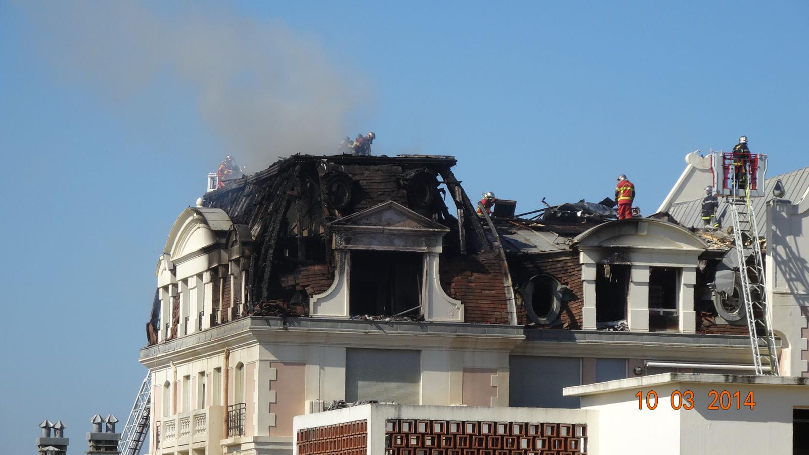 Incendie st jean de luz